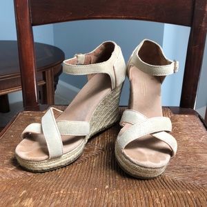 TOMS Espadrille Wedge Heel Size 8.5
